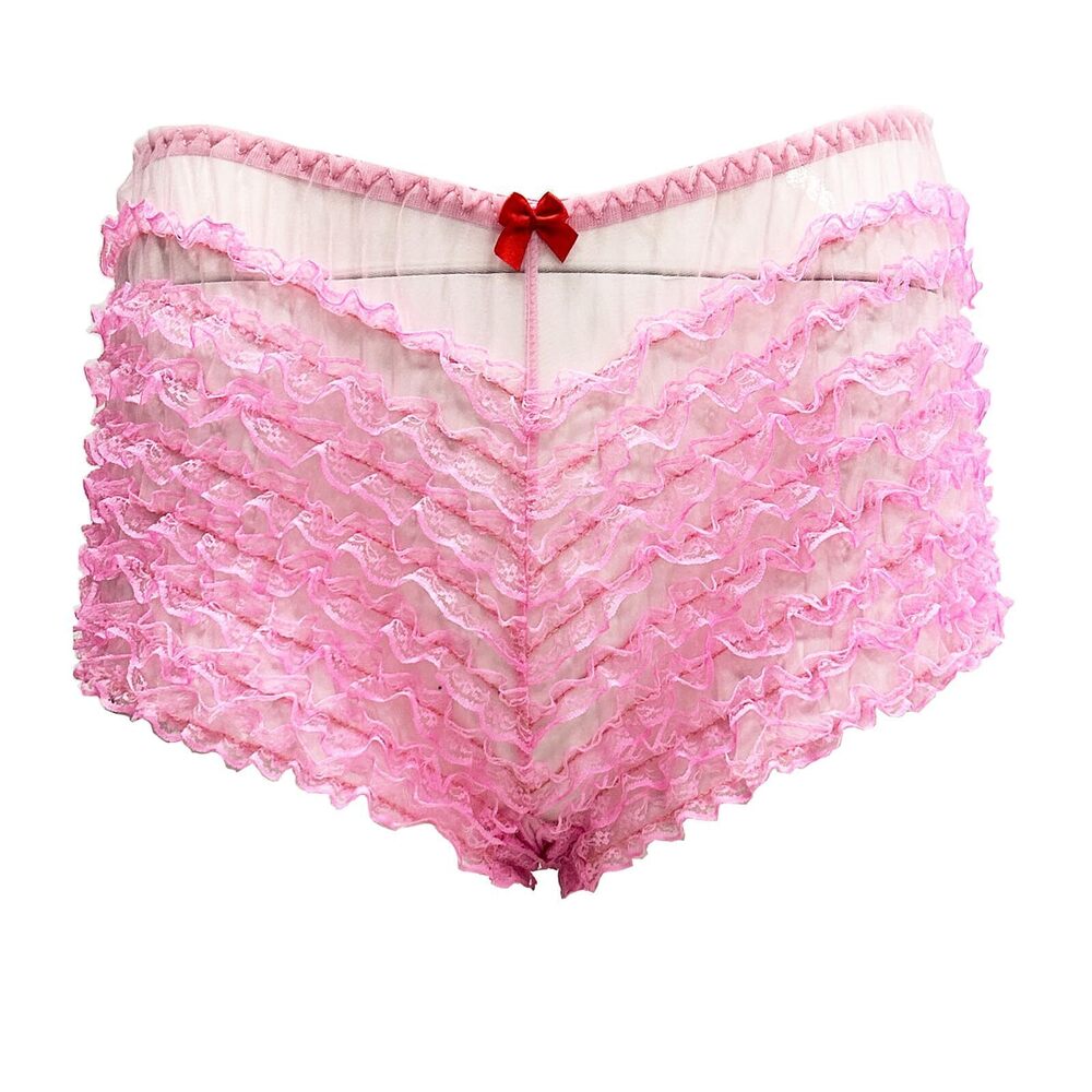 9304 Ruffled Pettipants Bloomers Lace Trim Dance Panties Lingerie Costume